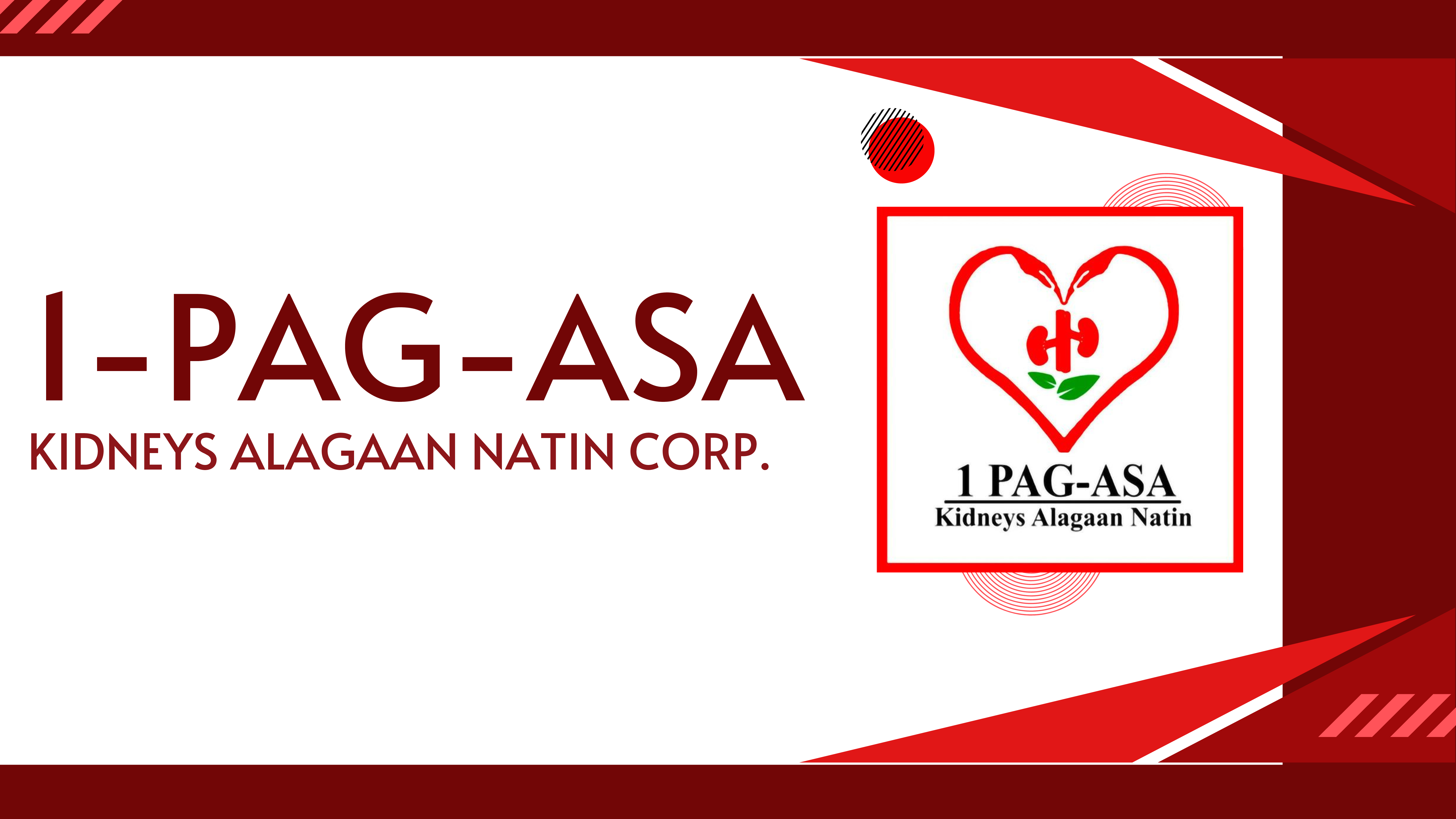 All About 1PAGASA campaign poster